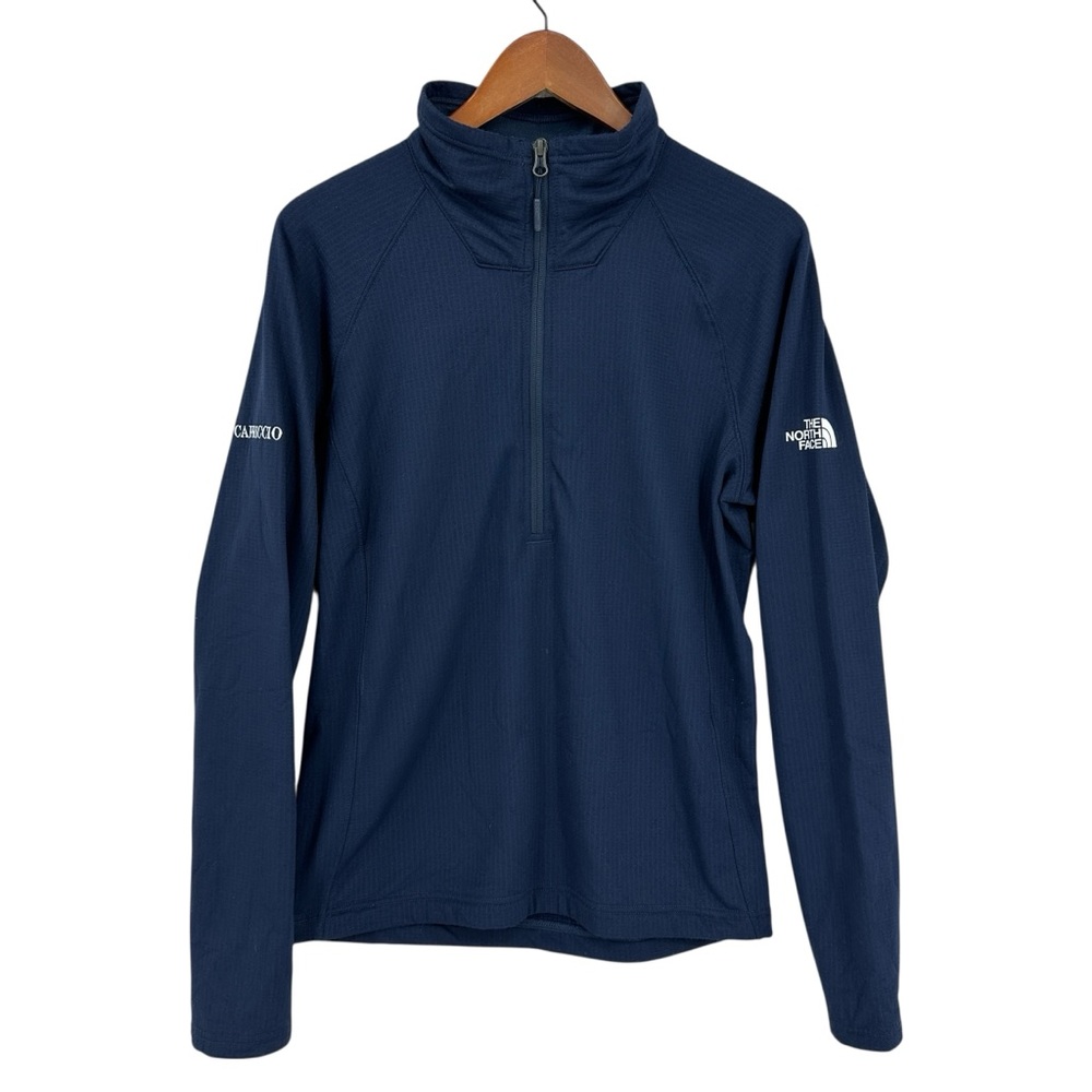 THE NORTH FACE Jacket Lightweight 1/4 Zip Pullover Shacket Blue